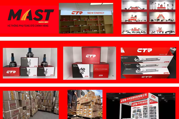 CTR luôn hướng đến là thương hiệu số 1 cung cấp hệ thống lái, hệ thống treo