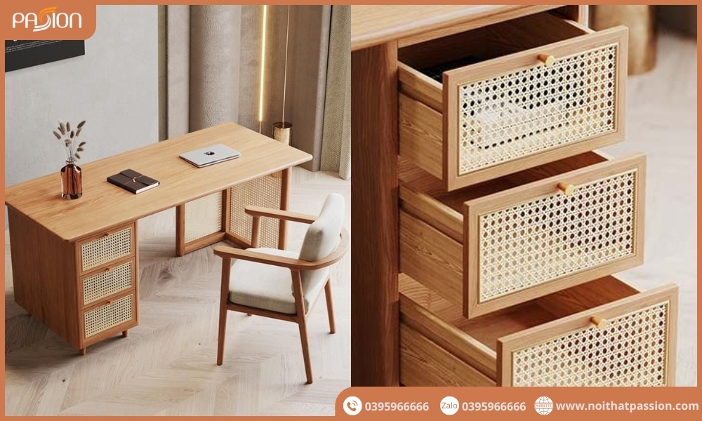 Bàn Làm Việc Phong Cách Indochine GO1057