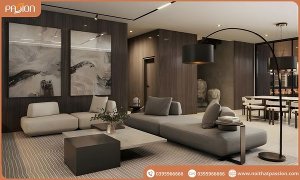 Góc thư giãn sáng tạo với ghế bành và kệ sách decor