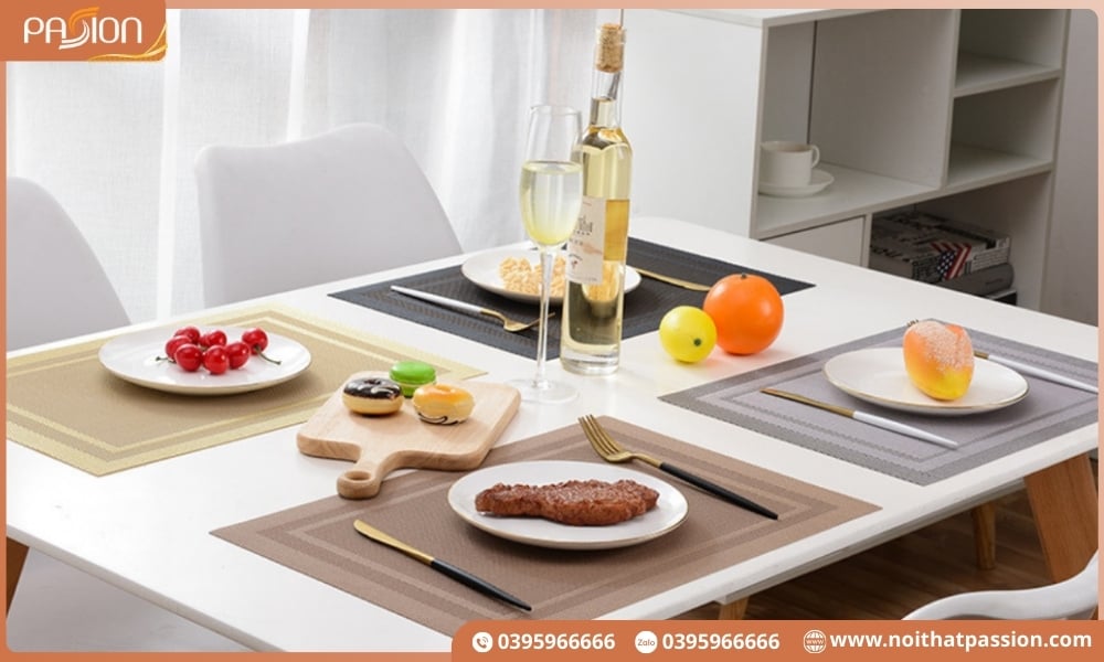 Cách chọn placemat phù hợp với từng phong cách nội thất