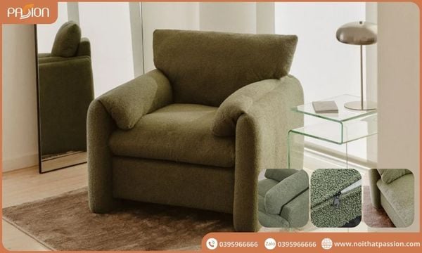 Ghế Armchair Thư Giãn Serra