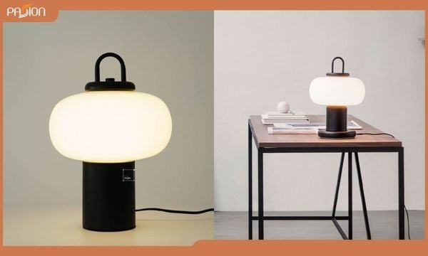 Đèn ngủ decor hiện đại kim loại đơn giản