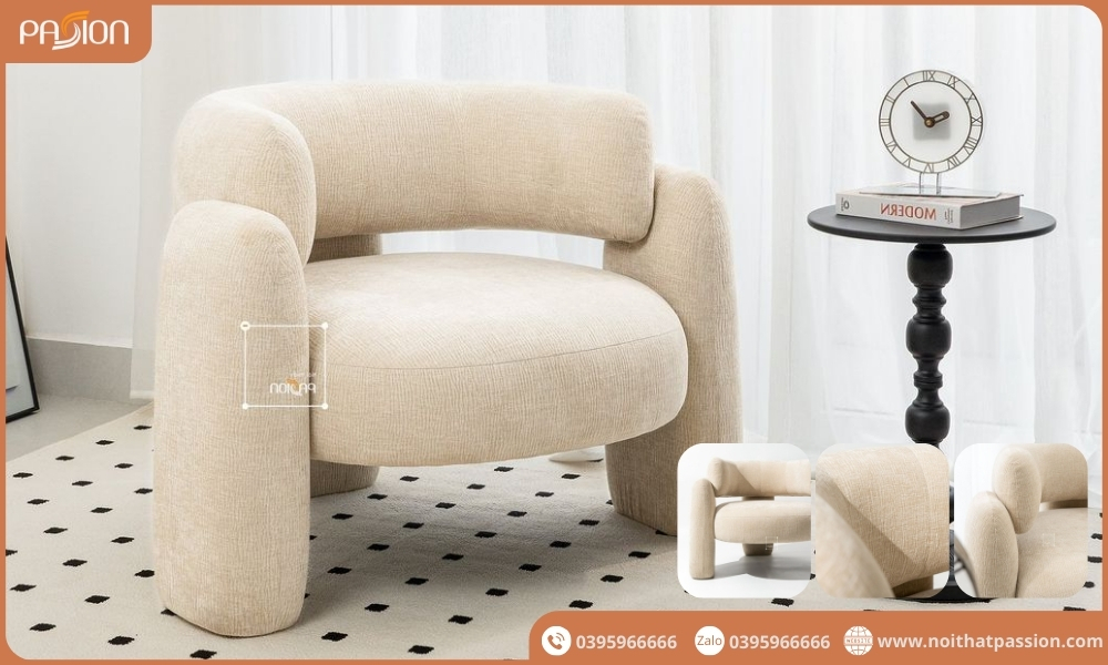 Lựa chọn kích thước ghế Armchair cho từng không gian