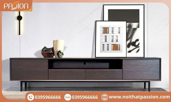 Kinh nghiệm chọn tủ trang trí phòng khách hiện đại theo diện tích