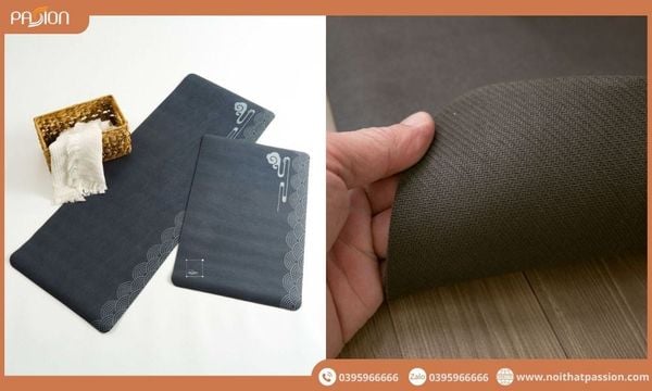 Các loại thảm nhà bếp bằng da lộn