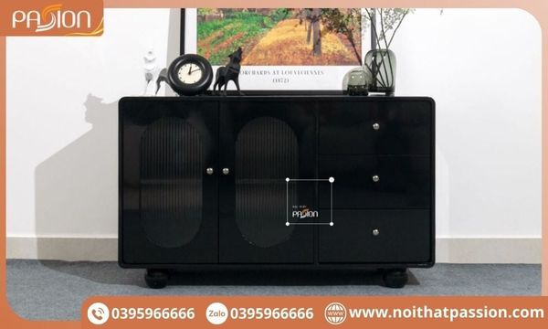 Phân loại tủ trang trí phòng khách hiện đại theo thiết kế