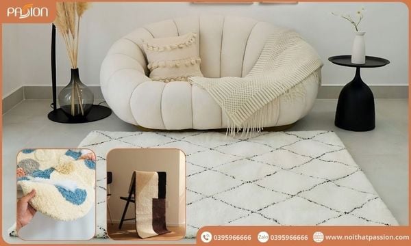Bí quyết phối màu thảm phù hợp