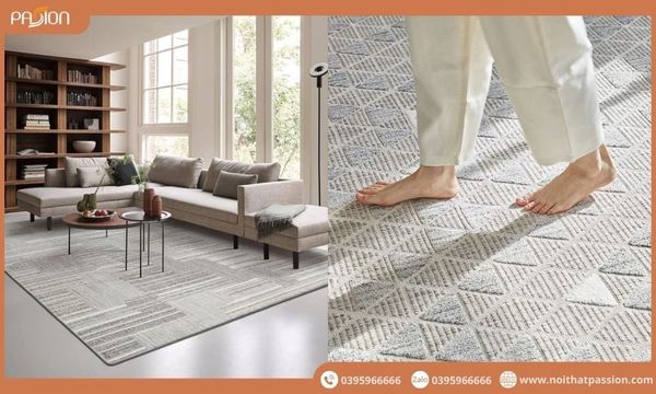 Phân loại thảm trải sàn phòng khách