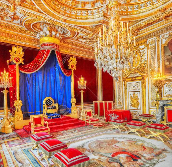 nội thất Phục Hưng ở lâu đài Fontainebleau