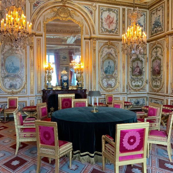 nội thất Phục Hưng ở lâu đài Fontainebleau