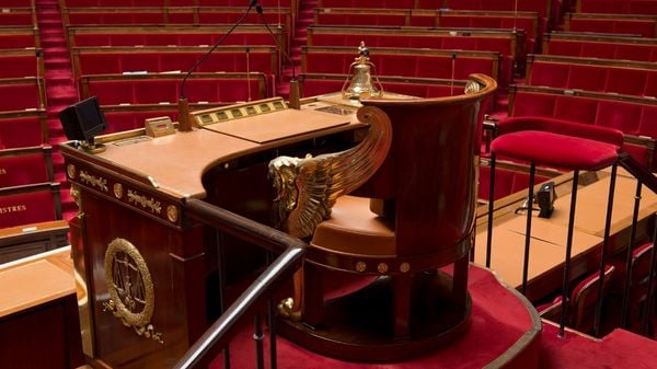 Dinh thự Palais Bourbon, ghế chủ tịch quốc hội Pháp