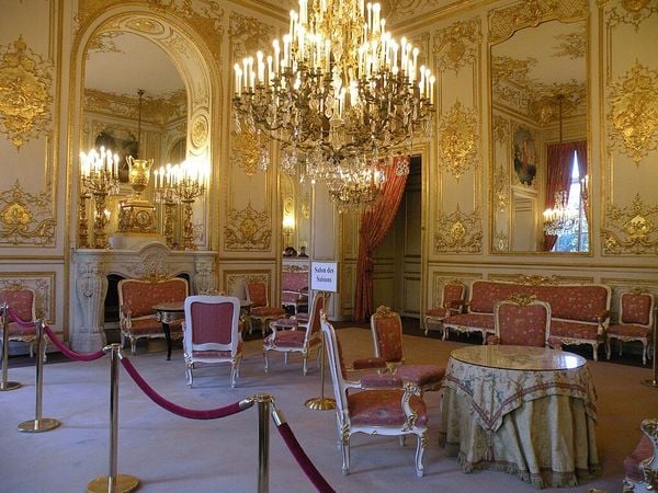 Dinh thự Palais Bourbon, salon