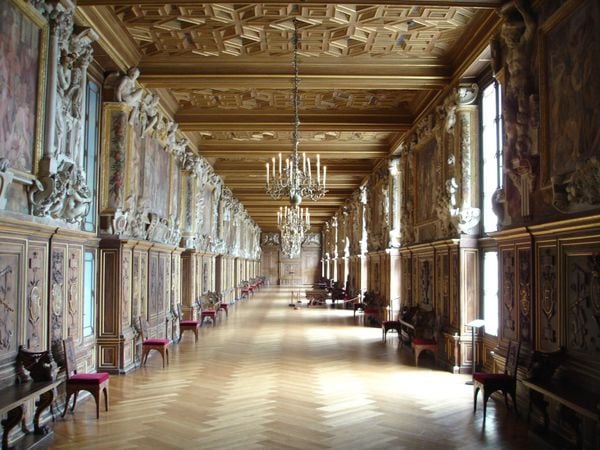 Hành lang ở Lâu đài Fontainebleau (Château de Fontainebleau)