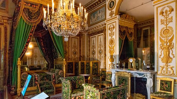 Phòng của Hoàng Đế ở lâu đài Fontainebleau