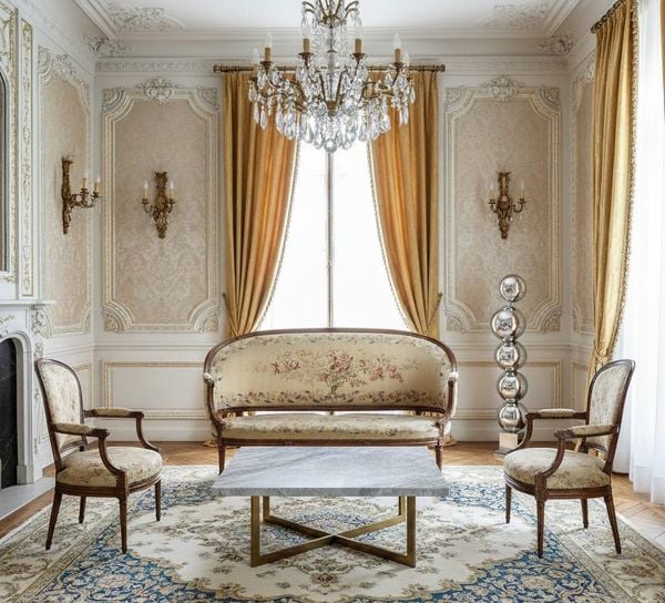 nội thất tân cổ điển Pháp Louis XVI