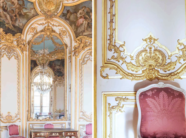 Cung điện Soubise, nội thất cổ điển pháp rococo