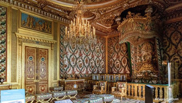 nội thất Phục Hưng ở lâu đài Fontainebleau