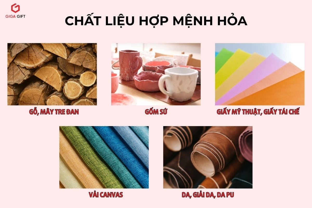 Các chất liệu hợp với người mệnh Hỏa