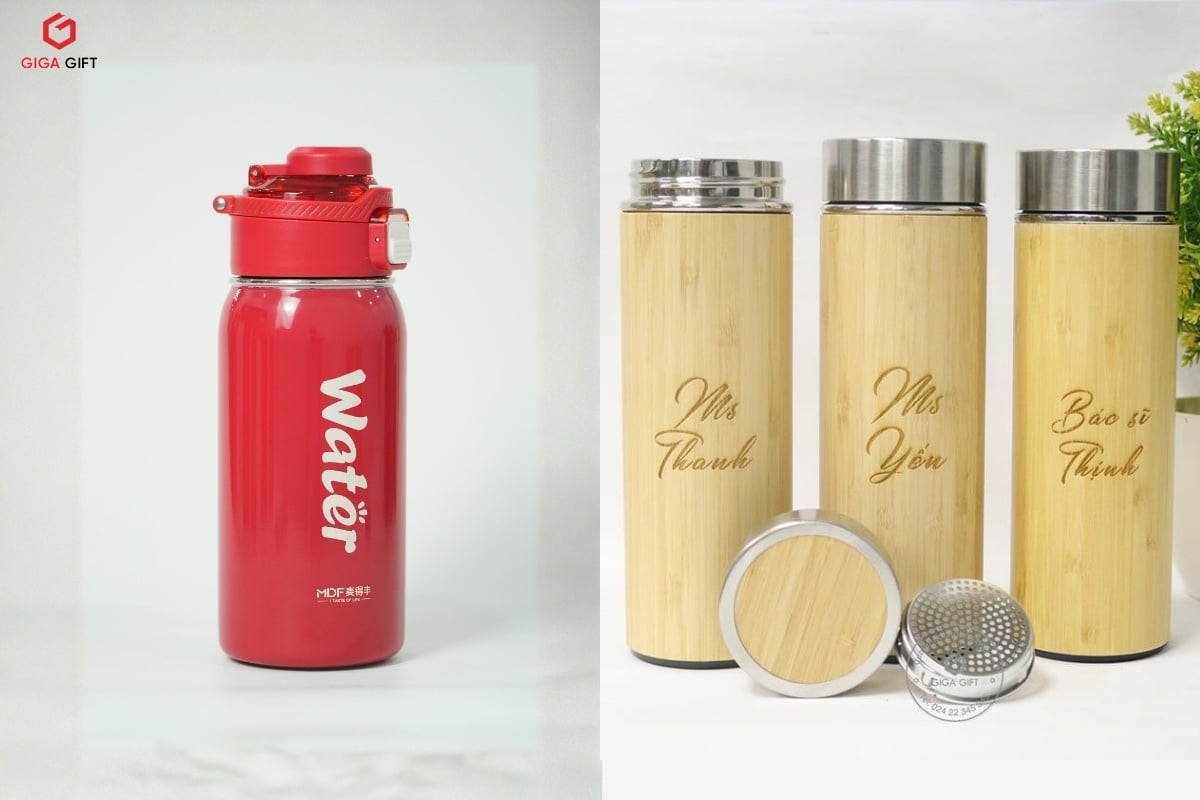 Bình giữ nhiệt, ly giữ nhiệt cao cấp phù hợp với người mệnh Hỏa