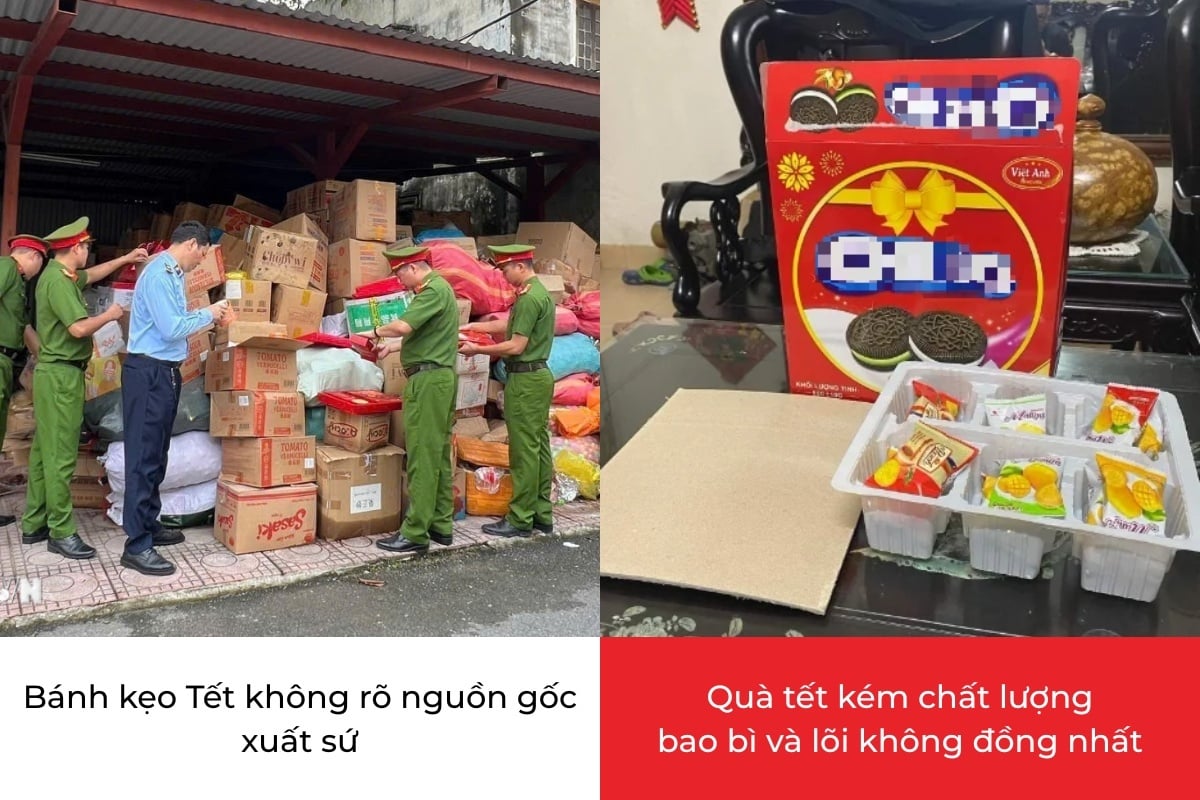 Những rủi ro về chất lượng sản phẩm khi tự làm quà tết