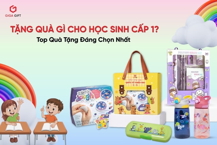 Tặng quà gì cho học sinh cấp 1 để vừa khiến các em thích thú, vừa ghi điểm với phụ huynh