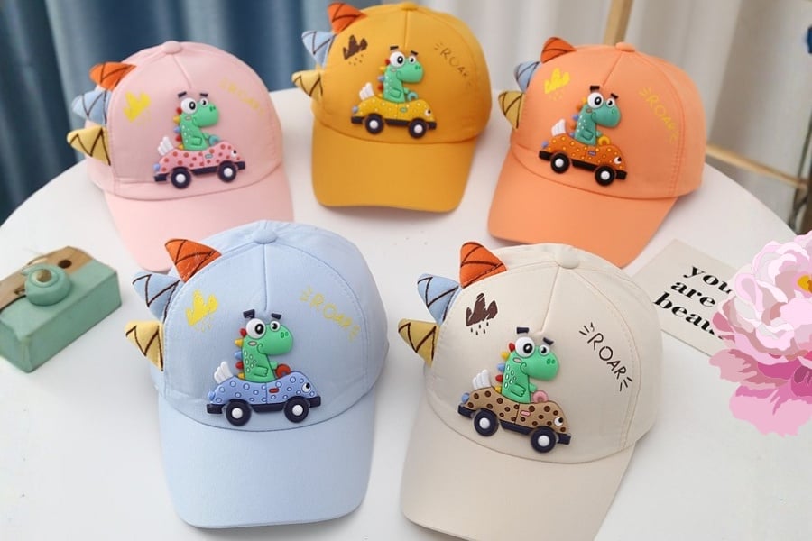 Nón thiết kế cute làm quà tặng 1/6 cho trẻ mầm non