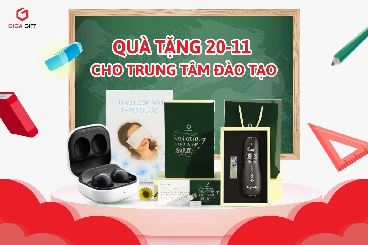 Quà tặng 20/11 cho trung tâm đào tạo lan tỏa văn hóa tri ân