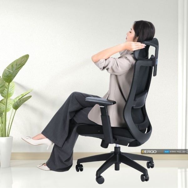 Ghế công thái học là lựa chọn tối ưu cho người làm việc văn phòng