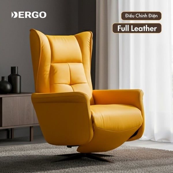 Ghế Sofa thư giãn chỉnh điện xoay 360 ngả lưng ANGEL