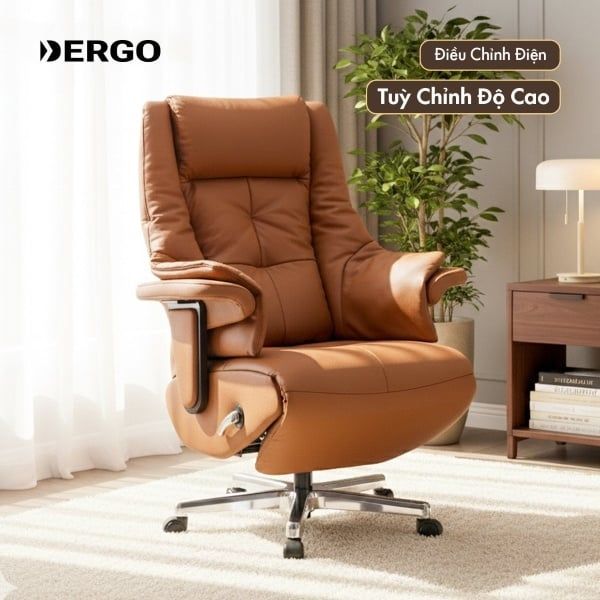 Ghế thương gia Era Boss - da thật chỉnh điện (with Massage)