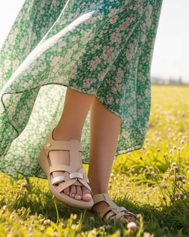 Váy hoa nhí - Giày Hạnh Dung