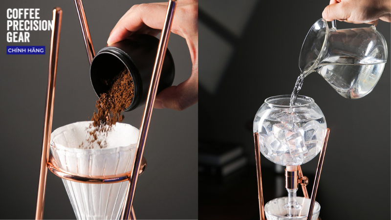 dụng cụ pha cà phê lạnh