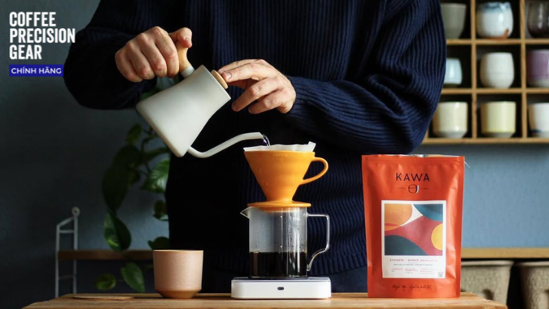 cân cà phê đồ uống