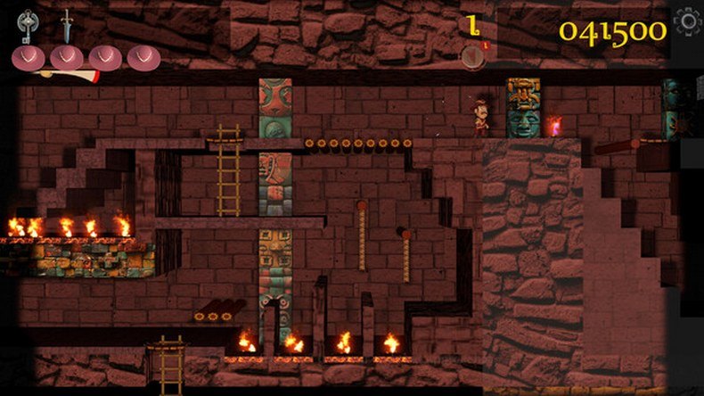 Montezuma’s Revenge: The 40th Anniversary Edition, màn hồi sinh ấn tượng sau 40 năm lãng quên 4 Montezuma’s Revenge: trở lại với dáng hình 2.5D sống động