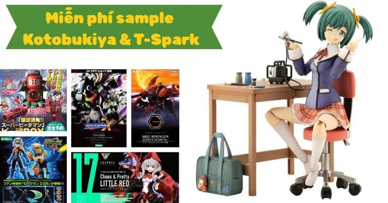 QUYỀN LỢI CỦA BẠN KHI CỘNG TÁC CÙNG NSHOP MÔ HÌNH kotobukiya t-spark