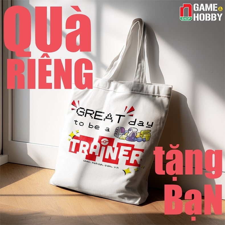 túi tole pokemon legends z-a nshop quà tặng đặt trước