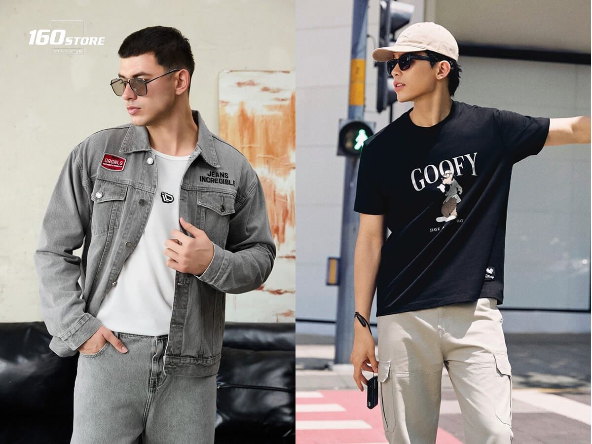 Phối tông trầm với tông ấm hoặc phụ kiện sáng màu