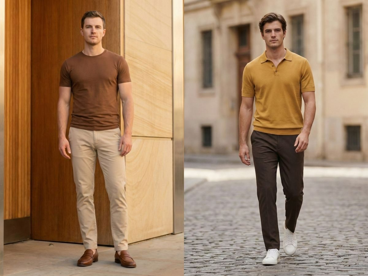 Trang phục trầm ấm, gọn gàng dành cho mệnh Thổ