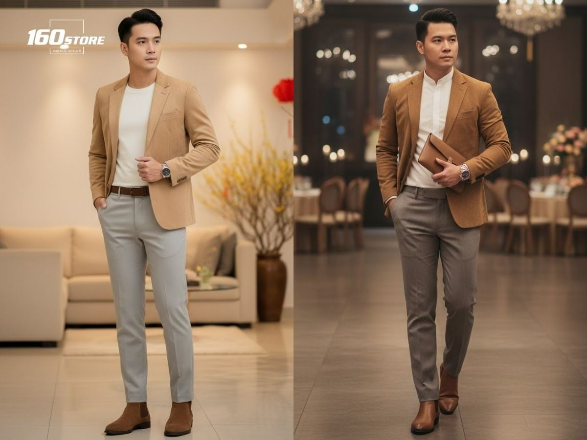 Set đồ màu sáng lý tưởng để dự tiệc đầu xuân