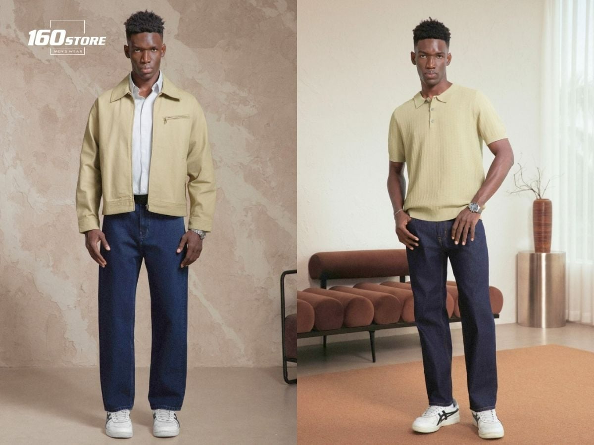 Trang phục màu vàng nhẹ nhàng nhưng vẫn đủ sức hút lộc