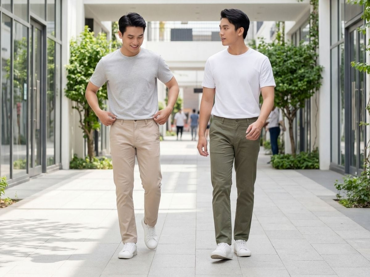 Chọn quần phù hợp với phong cách và hoàn cảnh