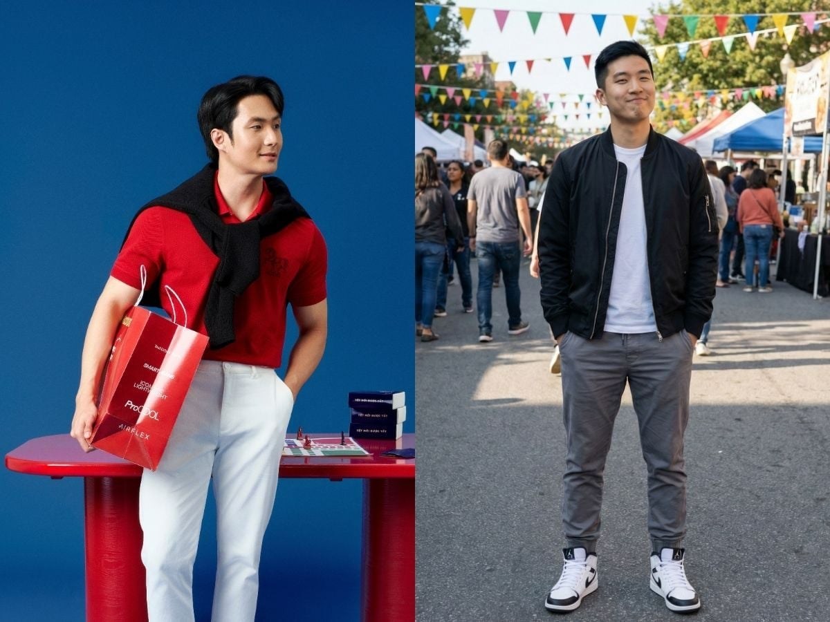 Phối áo khoác bomber hoặc hoodie cùng quần jogger và giày sneaker