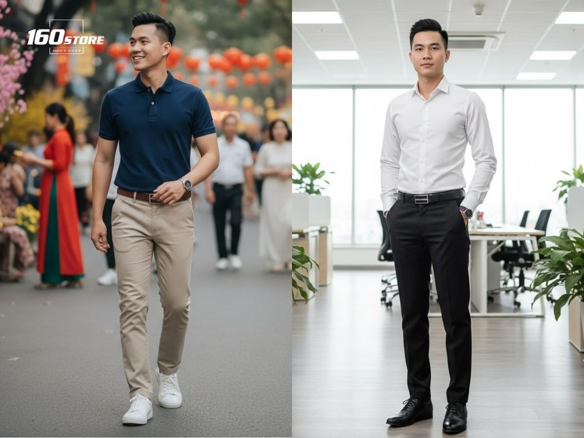 Chú ý cho bản thân một outfit sạch sẽ, gọn gàng với phụ kiện tinh tế