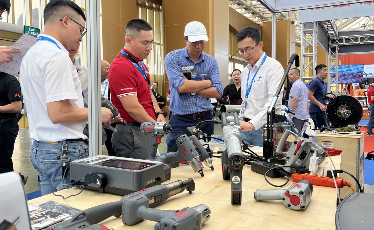 Hãng Ingersoll Rand tại triển lãm VietnamExpo 2026