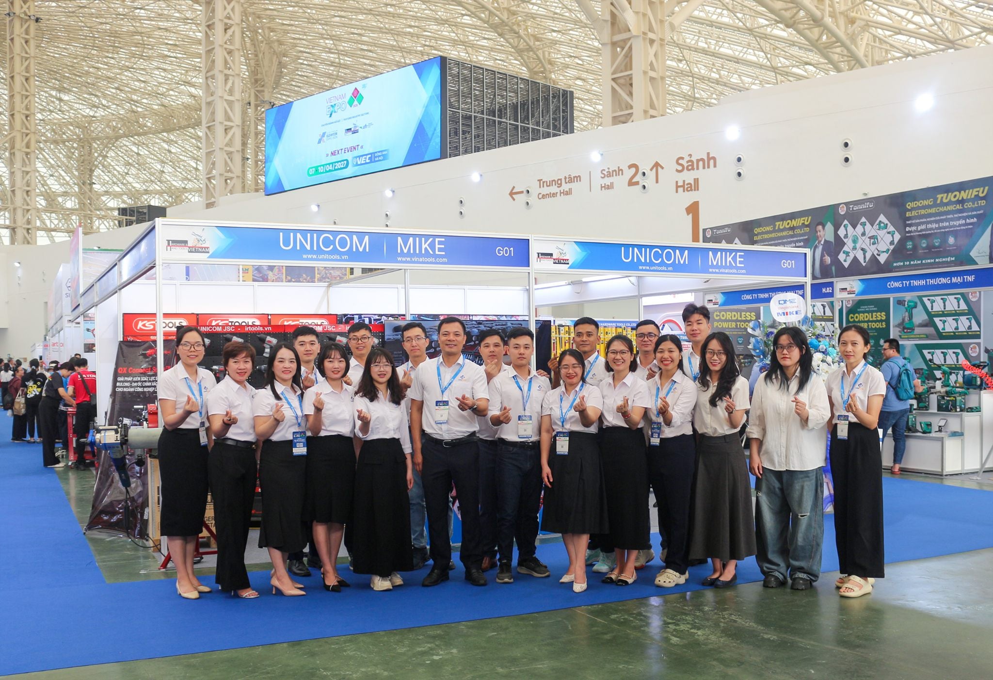 Unicom JSC tham dự triển lãm VietnamExpo 2026 hardware and handtools