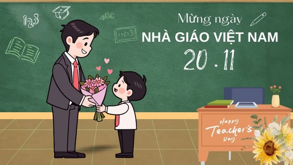 20/11 là ngày gì? Là lòng biết ơn dành cho người gieo tri thức
