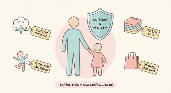 Thương hiệu là bảo chứng cho sự an toàn