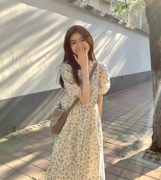 Các kiểu váy hè đẹp nhất - Váy hoa nhí