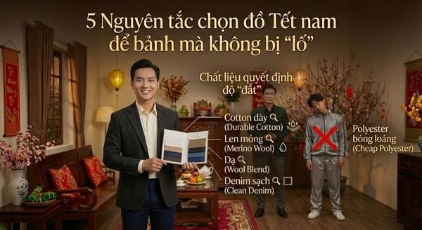 Chất liệu quyết định độ “đắt”