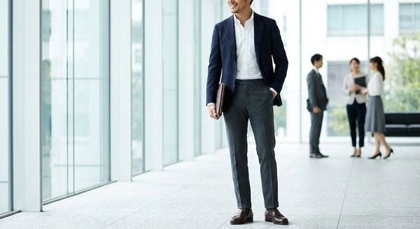 Giày Loafer là gì - Loafer + Quần âu